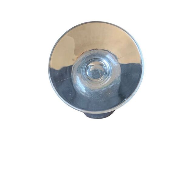 Pre Owned Marke Clausthaler German Beer Gold Rim Footed Pilsner Glass Classic - Picture 10 of 12